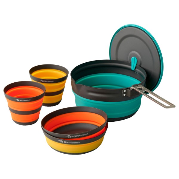 Image of Sea to Summit - Frontier Ultralight Collapsible Pot Cook Set - Topf Gr 2 Person - 5 Pieces