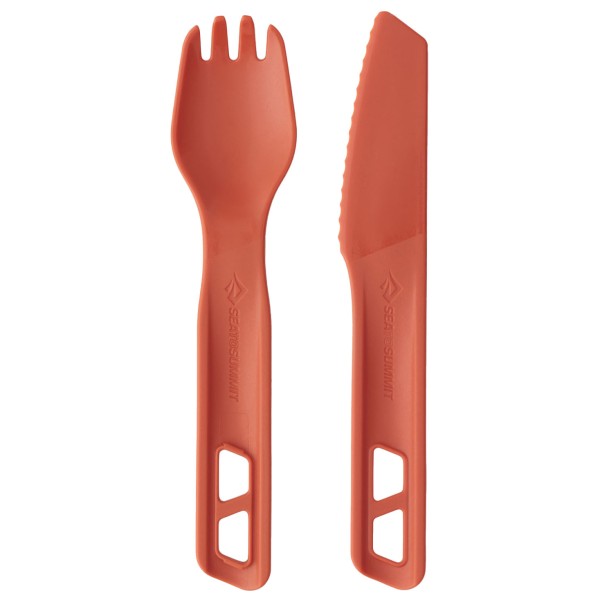 Image of Sea to Summit - Passage Cutlery Set (2 Piece) - Besteck-Set Gr 2 Pieces gelb/beige;rot;türkis