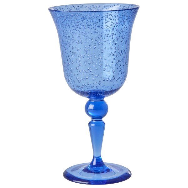 Image of Rice - Acrylic Wine Glass in Bubble Design - Becher Gr 360 ml blau;grau;rosa