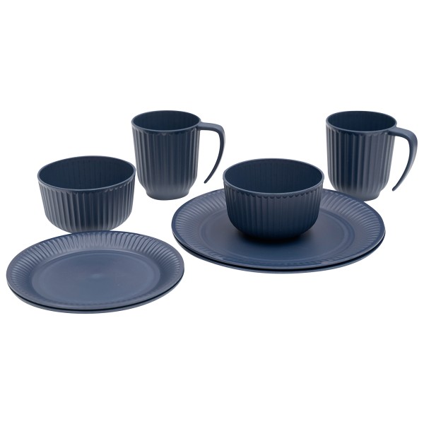 Outwell Delish 2 Person Dinner Set Geschirr-Set (blau)