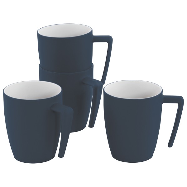 Outwell Gala 4 Person Mug Set Geschirr-Set (Gr 11,5 x 8,5 x 10 cm |blau)