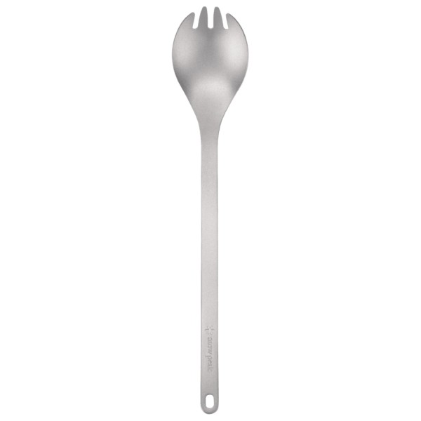 Snow Peak Long Titanium Spork Bestek Grijs