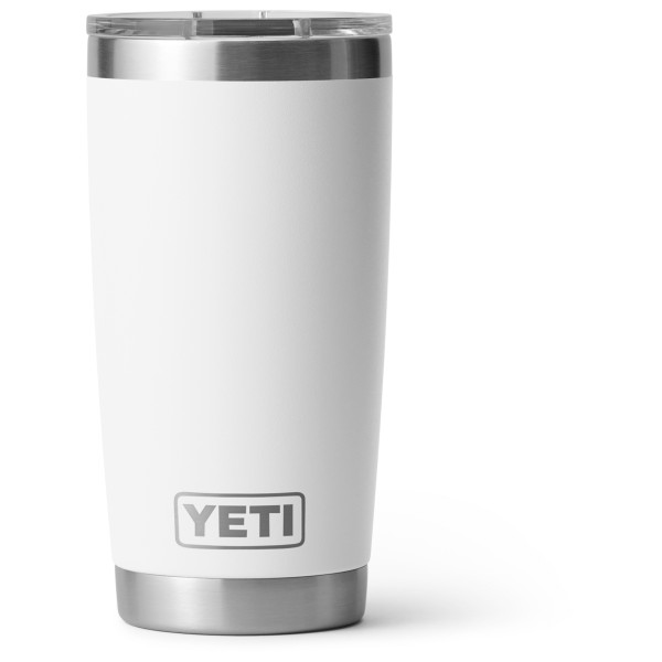 Yeti Coolers Rambler Tumbler Isolierbecher (Gr 591 ml |weiß/grau)
