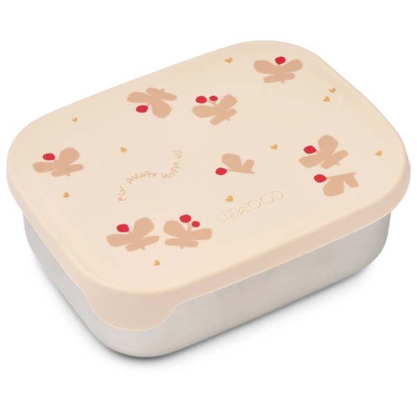 LIEWOOD – Kid’s Arthur Printed Lunchbox – Bewaarbakje maat , Beige