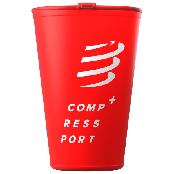 Compressport – Fast Cup – Beker maat , Rood