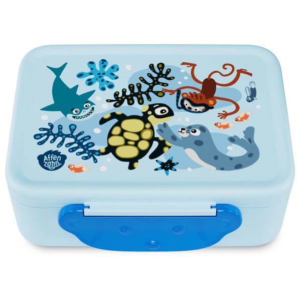Affenzahn – Kid’s Kunststoff Brotdose – Bewaarbakje maat , Blauw