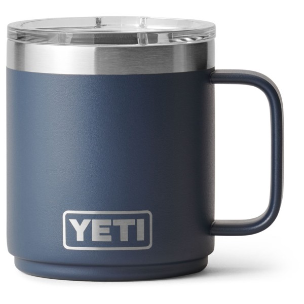 Yeti Coolers Rambler 10 CL Mug MS Isolierbecher (Gr 296 ml |grau/blau)