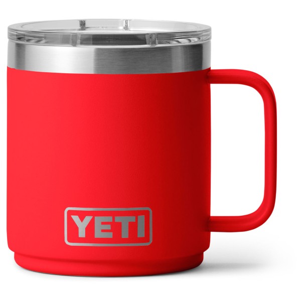 Yeti Coolers Rambler 10 CL Mug MS Isolierbecher Alltag (Gr 296 ml |rot)