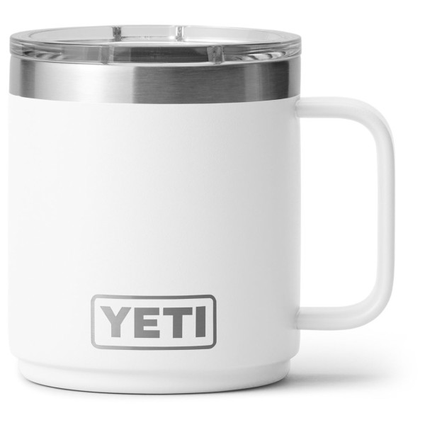 Yeti Coolers Rambler 10 CL Mug MS Isolierbecher (Gr 296 ml |weiß/grau)