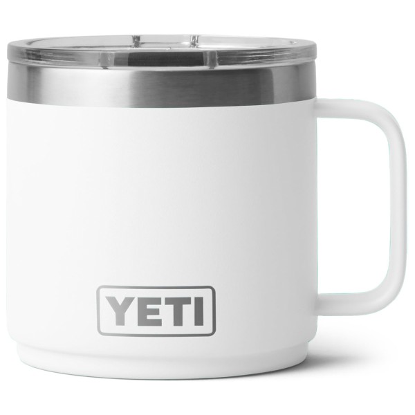 Yeti Coolers Rambler 14 CL Mug MS Isolierbecher (Größe 410 ml |weiß/grau)