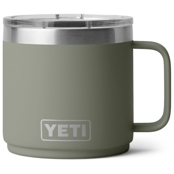 Yeti Coolers Rambler 14 CL Mug MS Isoleerbeker ml /olijfgroen Grijs
