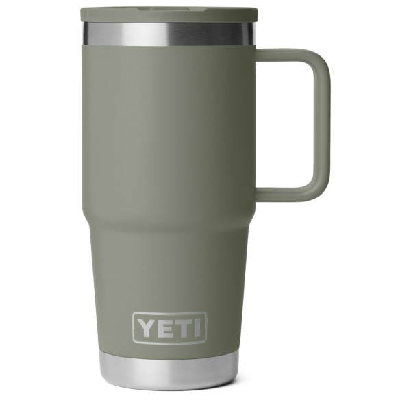 Yeti Coolers Rambler 20 Travel Stronghold Mug Beker ml olijfgroen Grijs
