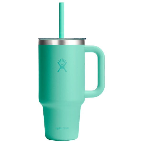 Hydro Flask – Travel Tumbler Clear Lid – Isoleerbeker maat , turkoois Turquoise