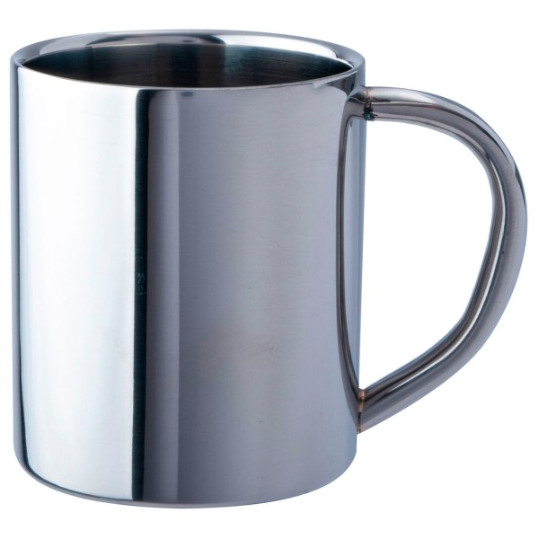 Basic Nature - Edelstahl Thermobecher DeLuxe Gr 0,3 l grau