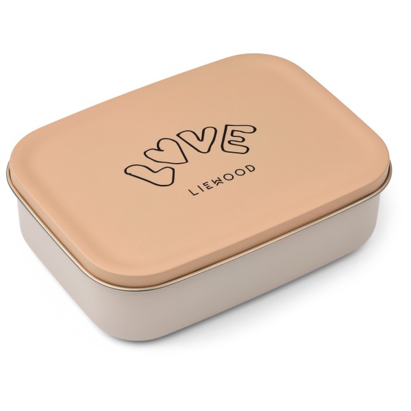 LIEWOOD – Kid’s Nina Stainless Steel Lunchbox – Bewaarbakje Beige