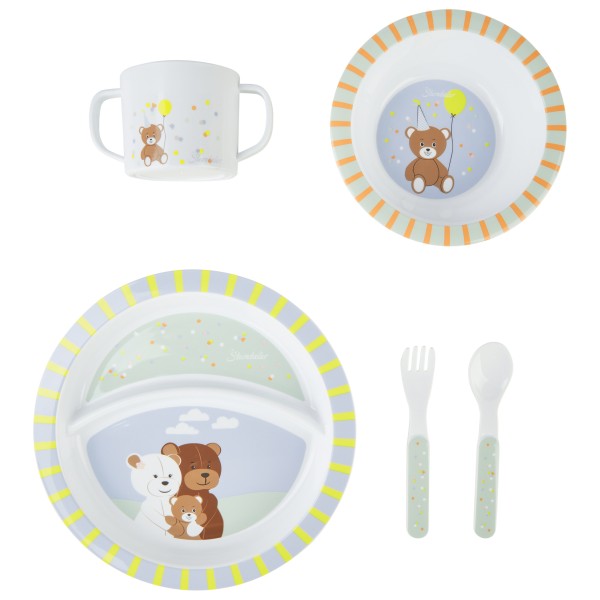Sterntaler Kid’s Geschirrset Rund Bestekset Wit