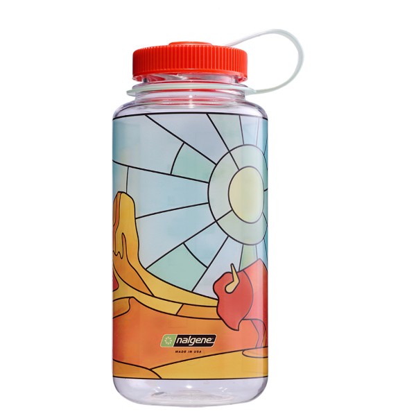 Image of Nalgene - Sustain Weithals - Trinkflasche Gr 0,5 l;1 l grau;rosa;türkis
