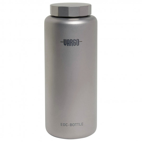 Image of Vargo - Wasserflasche Edc - Trinkflasche Gr 1 l grau