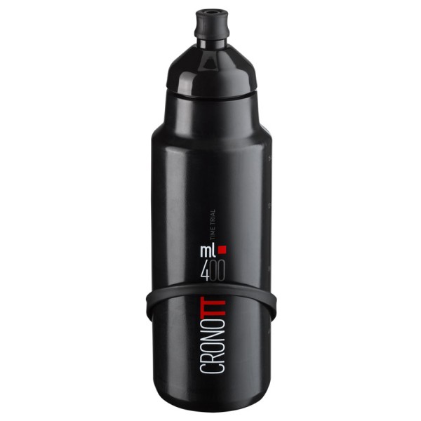 Image of Elite - Crono TT Aero Bottle - Bidon Gr 400 ml schwarz/grau bei Bergfreunde.ch - der Outdoor Shop