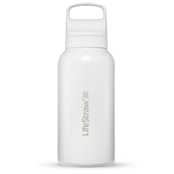 LifeStraw Go Stainless Steel Trinkflasche (Gr 700 ml |weiß)