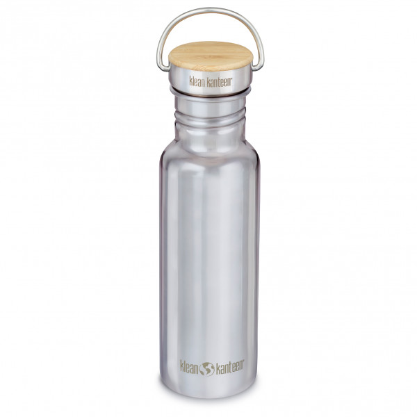 Klean Kanteen - Reflect Narrow with Bamboo Cap - Trinkflasche Gr 532 ml grau