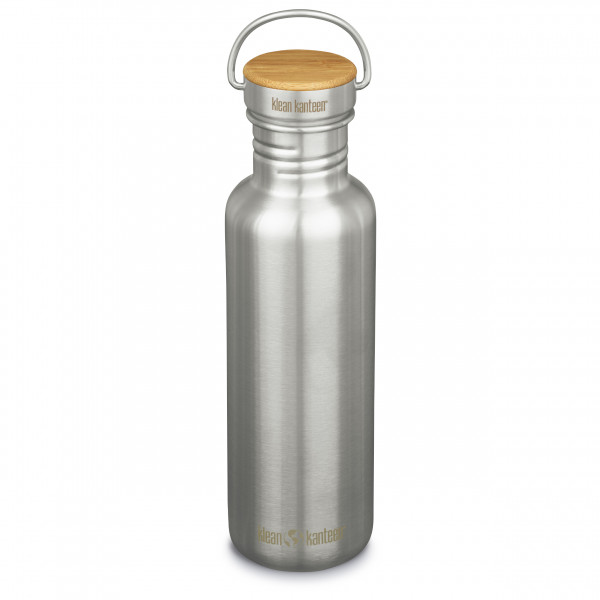 Klean Kanteen Reflect with Bamboo Cap Trinkflasche (Gr 800 ml |grau)