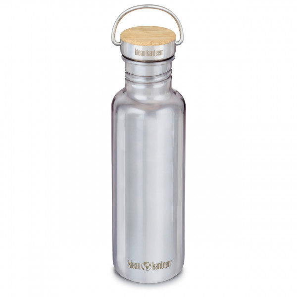 Image of Klean Kanteen - Reflect with Bamboo Cap - Trinkflasche Gr 800 ml - 27 oz grau bei Bergfreunde.ch - der Outdoor Shop