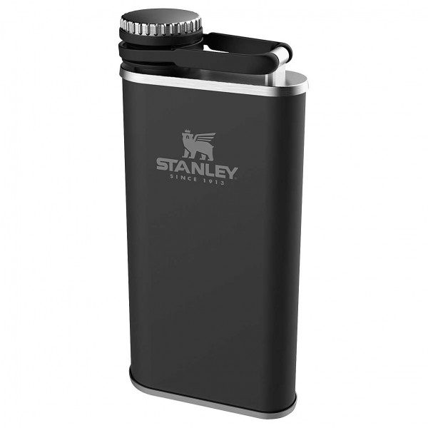 Image of Stanley - Classic Wide Mouth Flask - Trinkflasche Gr 0,23 l grau/schwarz bei Bergfreunde.ch - der Outdoor Shop