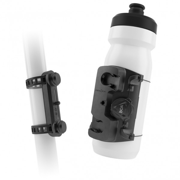 Fidlock - Twist Uni Connector + Uni Base - Fahrrad Trinkflasche grau