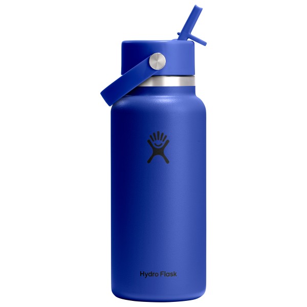 Trinkflasche Hydro Flask Wide Flex Straw Cap (Gr 946 ml |blau)