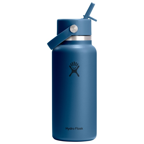 Hydro Flask Wide Flex Straw Cap Trinkflasche (Gr 946 ml |blau)