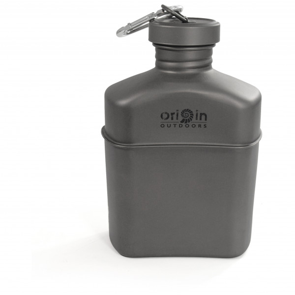 Image of Origin Outdoors - Titan Feldflasche - Trinkflasche Gr 1 l grau