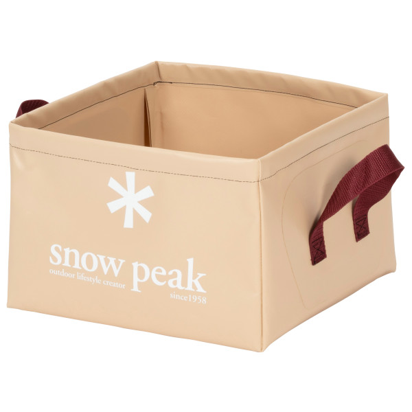 Image of Snow Peak - Camping Bucket - Wasserträger Gr 17 l beige