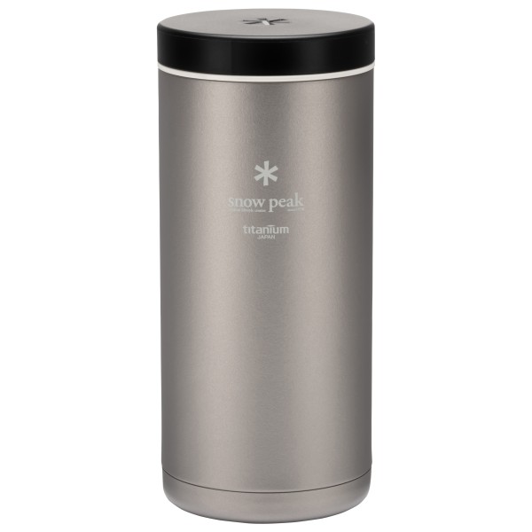 Snow Peak Titanium Kanpai Bottle Drinkfles Grijs