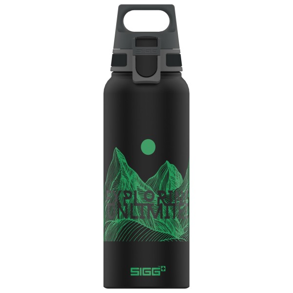 Image of SIGG - WMB Traveller - Trinkflasche Gr 1 l grau;schwarz