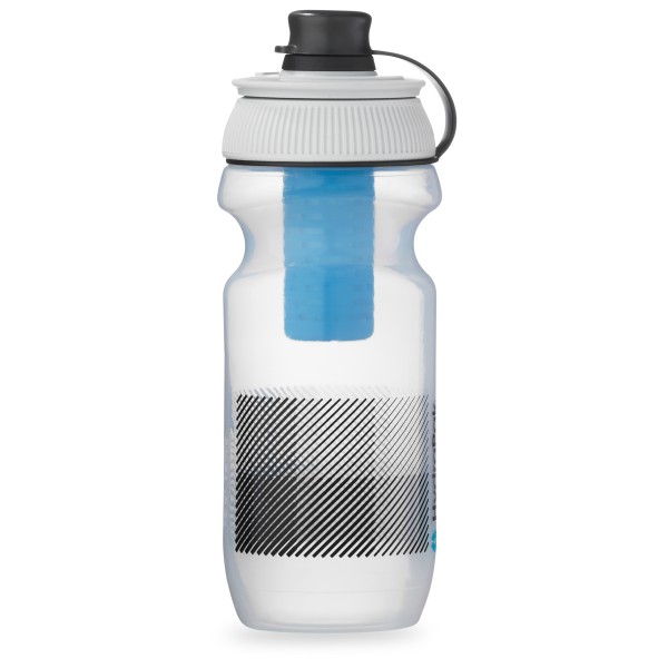 HydraPak Breakaway + Filter Cap Fahrrad Trinkflasche (Gr 880 ml |grau)