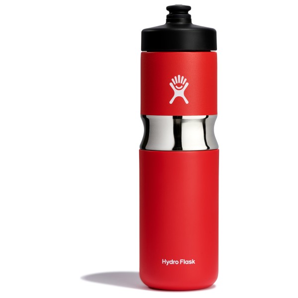 Image of Hydro Flask - Wide Insulated Sport Bottle - Isolierflasche Gr 591 ml rot