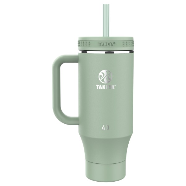 Image of Takeya - Standard Straw Tumbler 1200 ml - Isolierflasche Gr 1,2 l grün