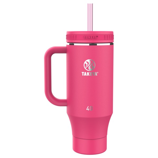 Image of Takeya - Standard Straw Tumbler 1200 ml - Isolierflasche Gr 1,2 l grau;grün;lila;rosa