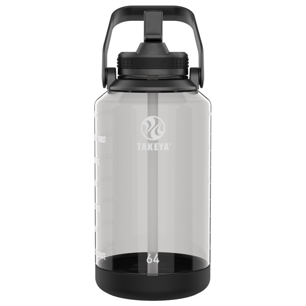 Image of Takeya - Tritan Motivational Straw Bottle 1900 ml - Trinkflasche Gr 1,9 l lila