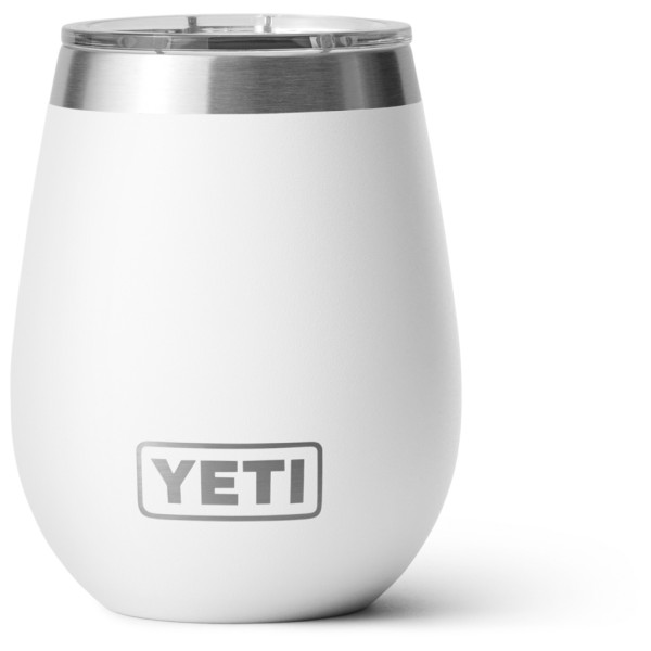 Image of Yeti Coolers - Rambler Wine Tumbler - Isolierbecher Gr 300 ml weiß/grau