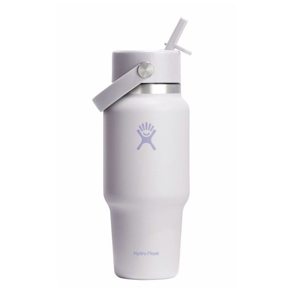 Hydro Flask Wide Flex Straw Travel Bottle Drinkfles ml Grijs