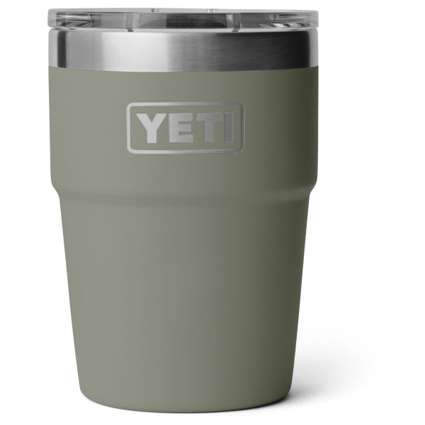 Yeti Coolers Rambler Stackable Cup Isoleerbeker ml olijfgroen Grijs