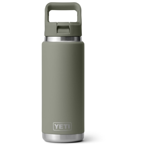 Yeti Coolers Rambler Bottle Colour Straw Cap Isoleerfles ml /olijfgroen Grijs