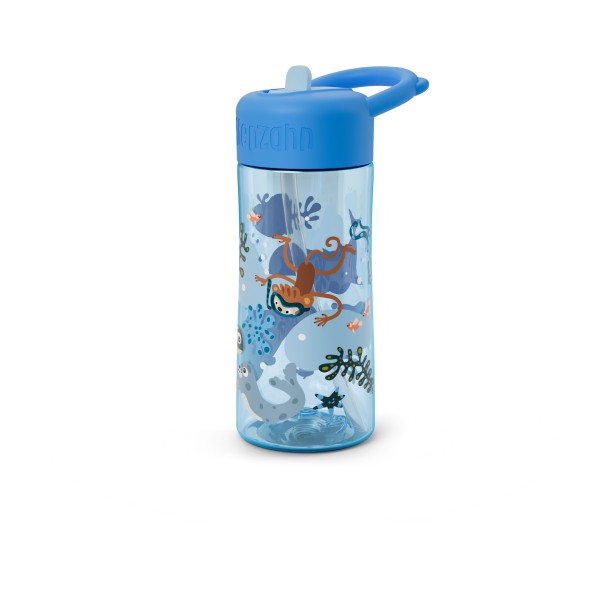 Affenzahn – Kid’s Kunststoff Trinkflasche – Drinkfles maat , Blauw