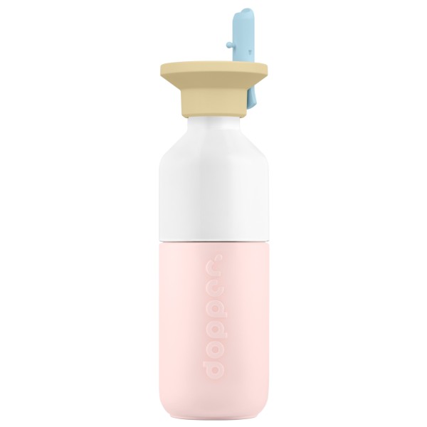 Dopper Dopper Steel x Flip Straw Drinkfles ml Roze