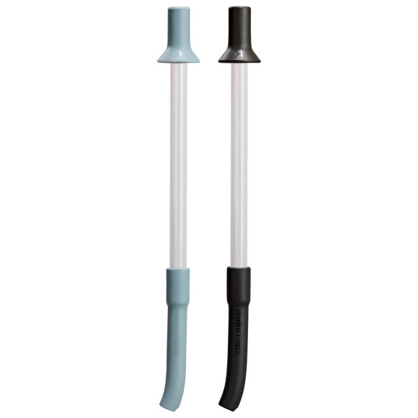Hydro Flask Shaker Cap Straw 2-Pack Accessory Zwart
