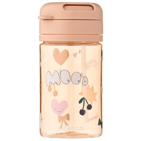 LIEWOOD – Kid’s Pavia Tritan Straw Cup 500 – Drinkfles maat , Beige
