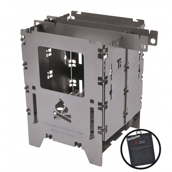 Image of Bushcraft Essentials - Bushbox LF Titanium - Trockenbrennstoffkocher Gr One Size bei Bergfreunde.ch - der Outdoor Shop