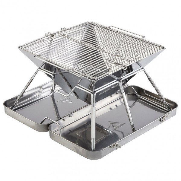Image of GROENBERG - Eldfell Grill - Trockenbrennstoffkocher Gr M steel bei Bergfreunde.ch - der Outdoor Shop